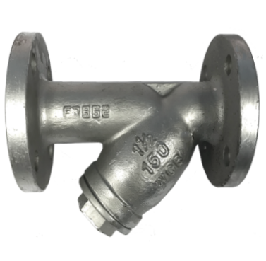 Y-strainer untuk jalur utilitas