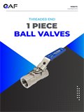 AF Hydro 1-piece ball valves catalogue