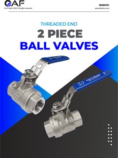 AF Hydro 2-piece ball valves catalogue