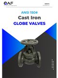 AF Hydro ANSI 150 cast iron globe valves catalogue