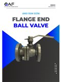 Katalog AF Hydro ANSI 150 stainless steel flange end ball valves