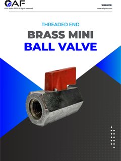 Katalog AF Hydro ball valve mini kuningan male x female