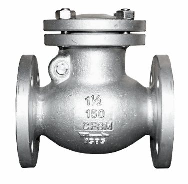ANSI 150 SS316 swing check valve