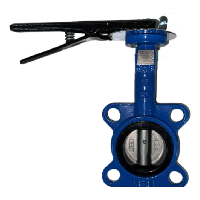 Butterfly valve Ductile iron wafer