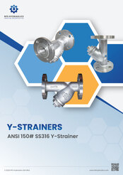 ANSI 150# SS316 Y-Strainers