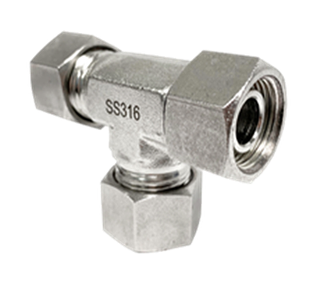 DIN fitting body with cutting ring