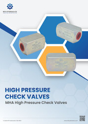 MHA High Pressure Check Valves