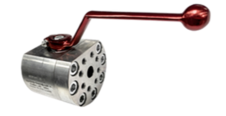 SAE flange end ball valve MHA Zentgraf
