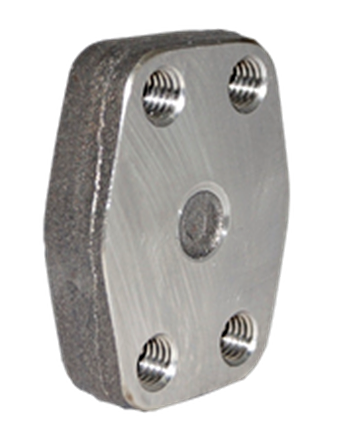SAE blind flange O-ring side
