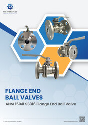 ANSI 150# SS316 Flange End Ball Valves