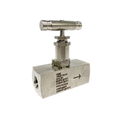 Needle valve with T-bar handle
