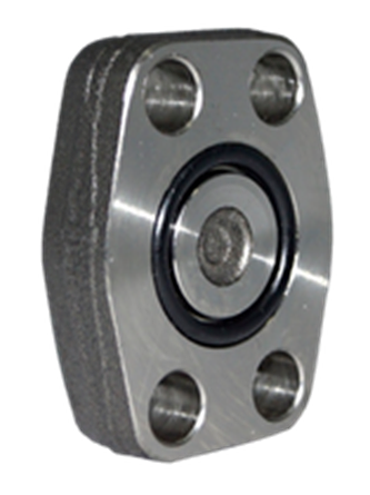SAE blind flange flat side