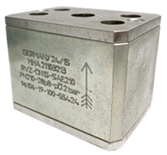 SAE flange check valve flange face