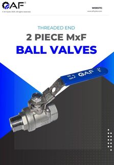 2-PC Ball Valves M×F