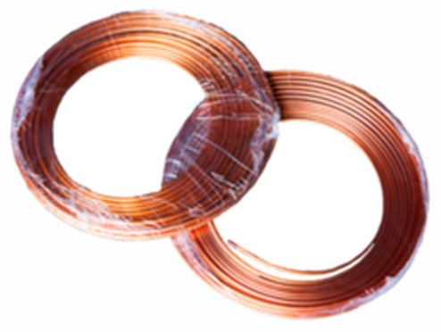 Copper coil stock