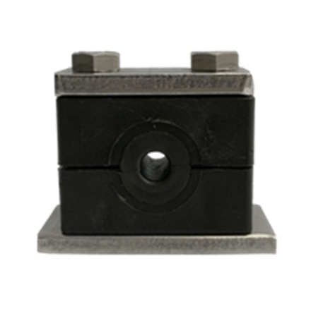 Tubeclo rubber insert clamp with black TPE insert