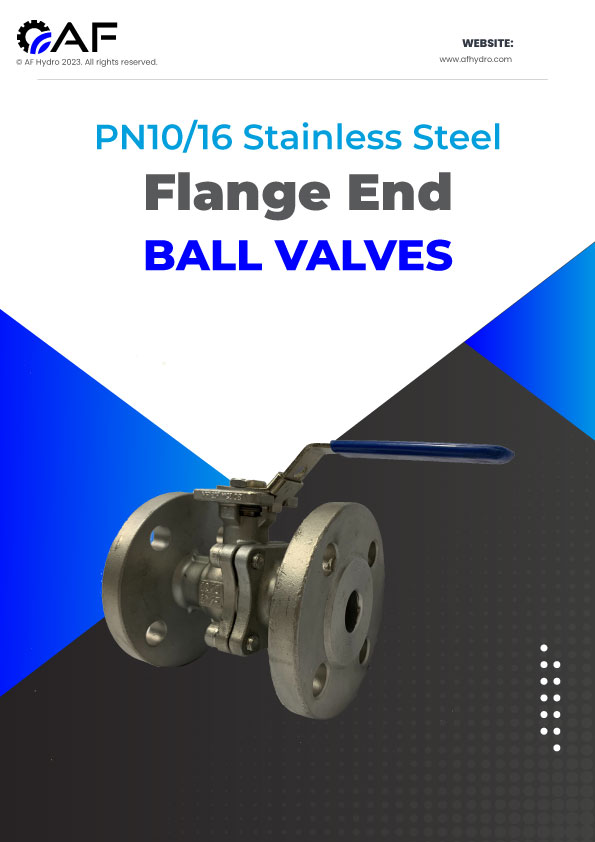 PN10/16 SS316 Flange End Ball Valves