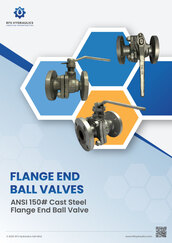 ANSI 150# Cast Steel Flange End Ball Valves
