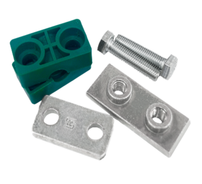 Stauff Standard Series PP Pipe Clamp Components
